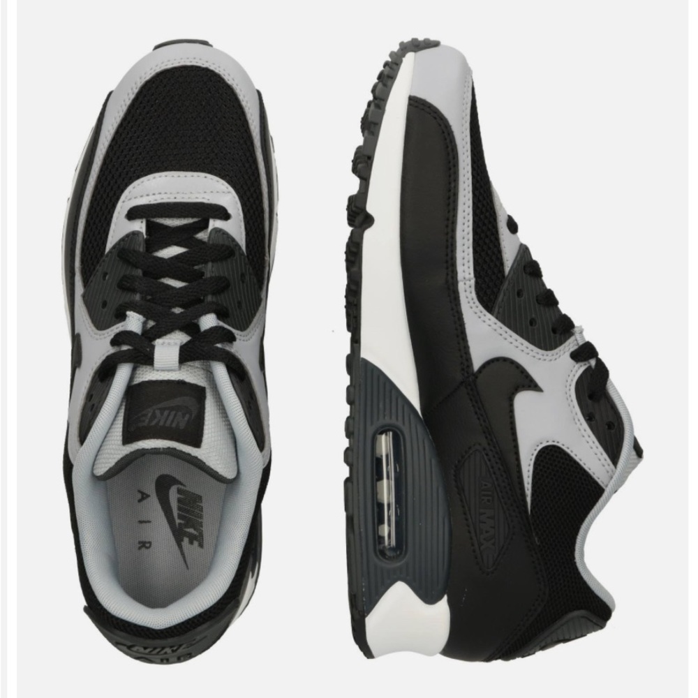 Nike Air Max 90 Essential - Black/Wolf Grey (Size 11.5)